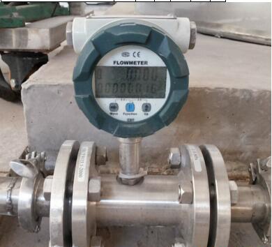 液氧流量表現場安裝使用圖