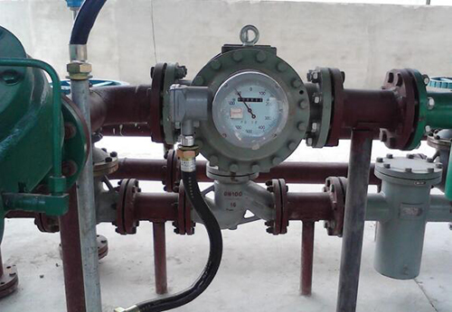 管道容積流量計現場安裝使用圖