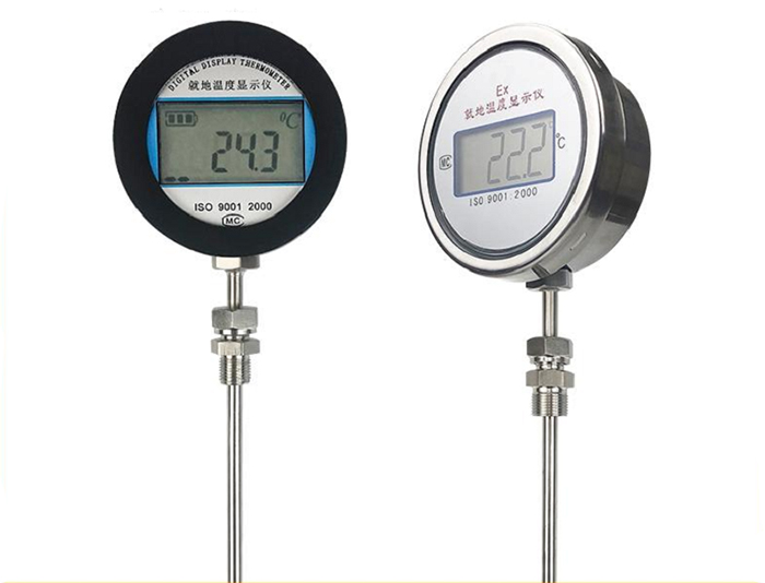 數顯雙金屬溫度計